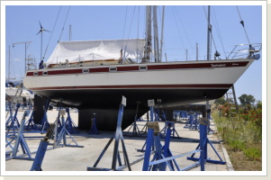 TASHAKOR war kurz zuvor noch El Delfin, Lefkas 2012/13 TASHAKOR war kurz zuvor noch El Delfin, Lefkas 2012/13